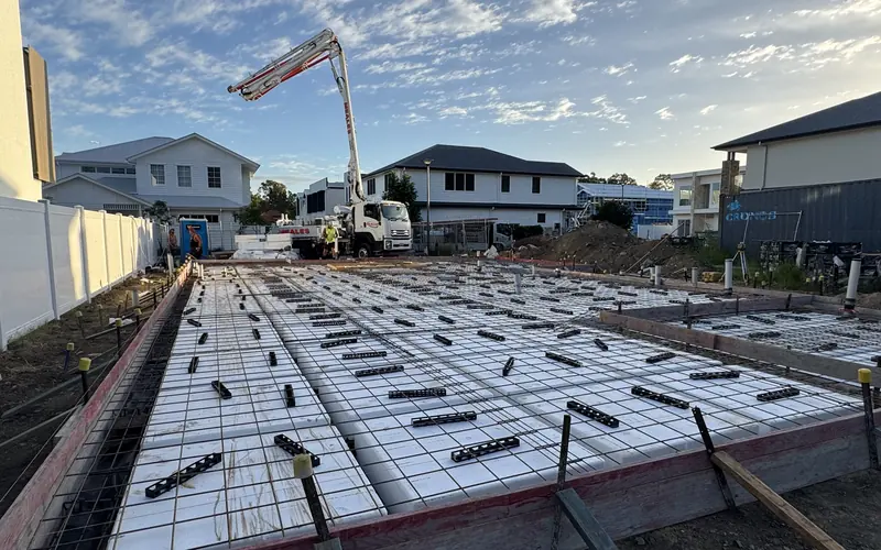 Site establishment and earthworks on a South East Queensland project